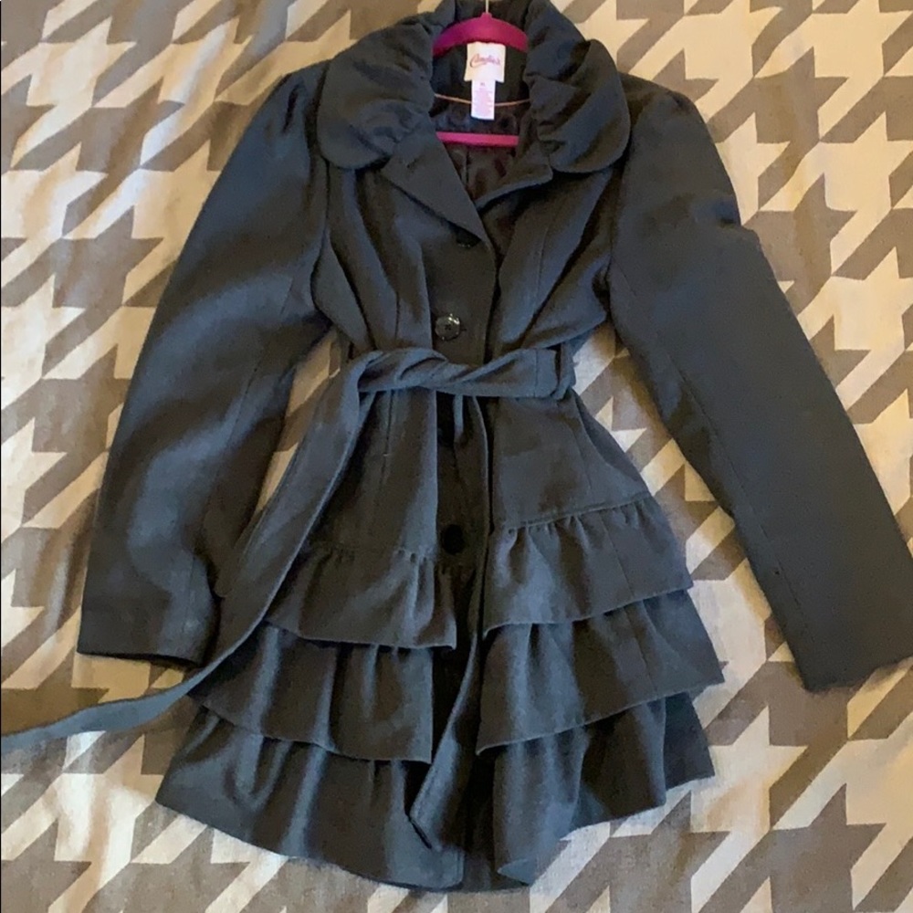 Grey coat
